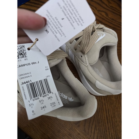 adidas gazelle silver green womens adidas Originals Womens Campus 00s - Core Black/Cream White/Magic Beige  -Trainers main image 1